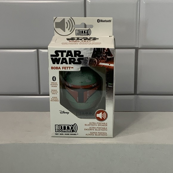 Other - Bitty Boomers Star Wars Book of Boba Fett - Boba Fett Bluetooth Speaker